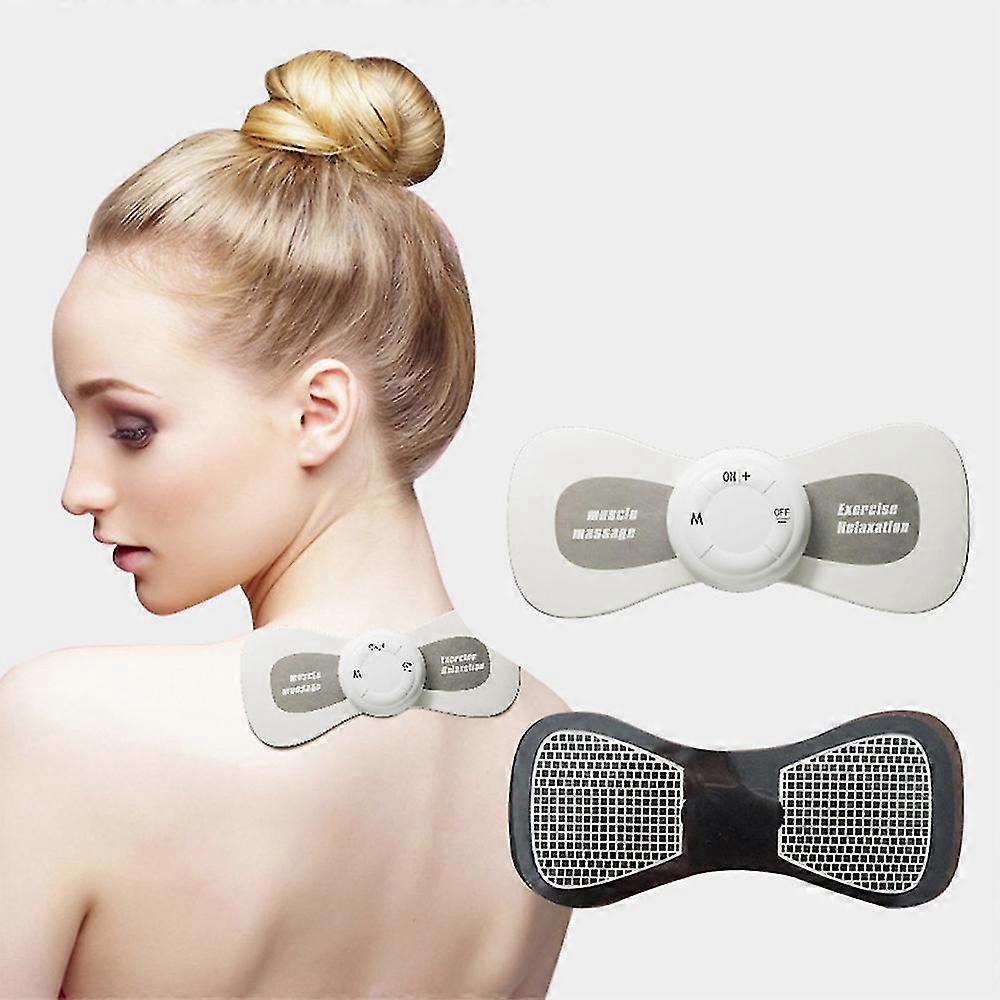 Ems Mini Électrique Neck Muscle Masseur Portable Exercice Relaxation Cervical Back Masseur Stimulateur