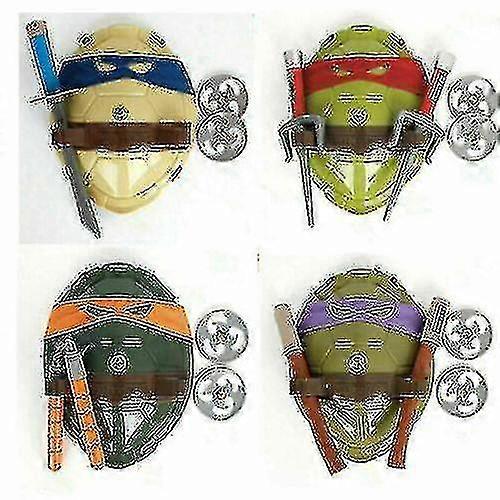 Kids Boys Act Tmnt Teenage Mutant Ninja Turtles Puku Kuori/ase Lelulahjat-r