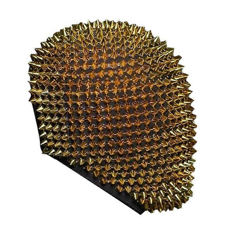 ملهى ليلي برشام أغطية الرأس حجر الراين الأسود قبعة GoGo الرقص ارتداء حزب اللباس بار أداء الشعر الحلي الملحقات