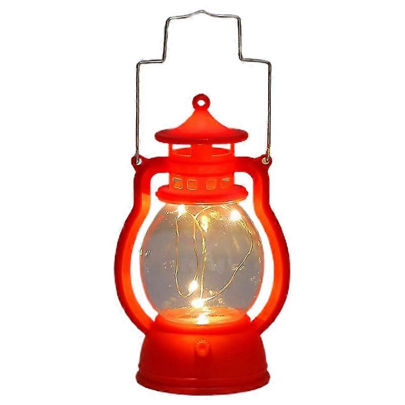 Batteridriven Vintage Hurricane Lantern
