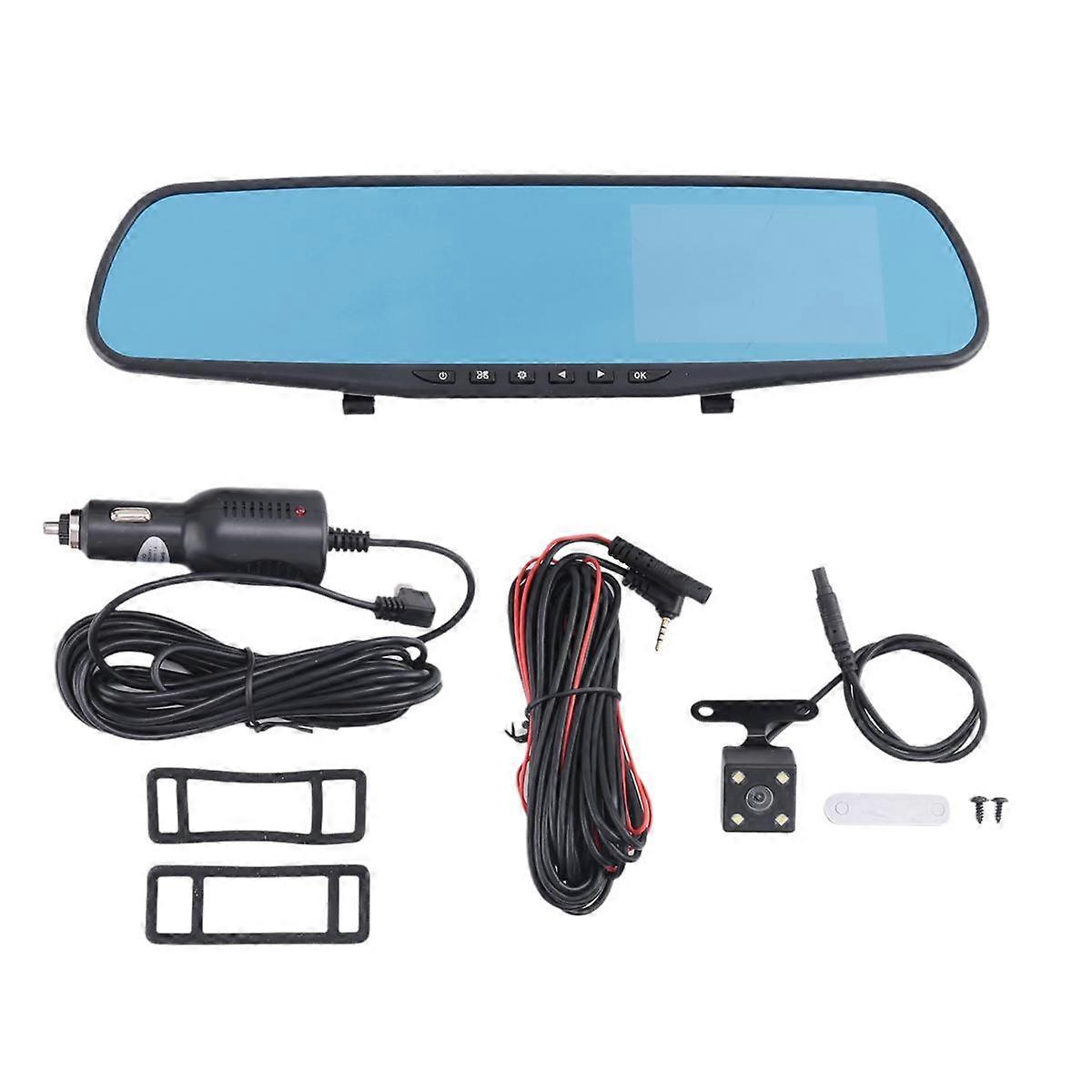 Taustapeili auton tallennin auton valvonta auton DVR edessä ja takana kaksoistallennus auton tarvikkeet