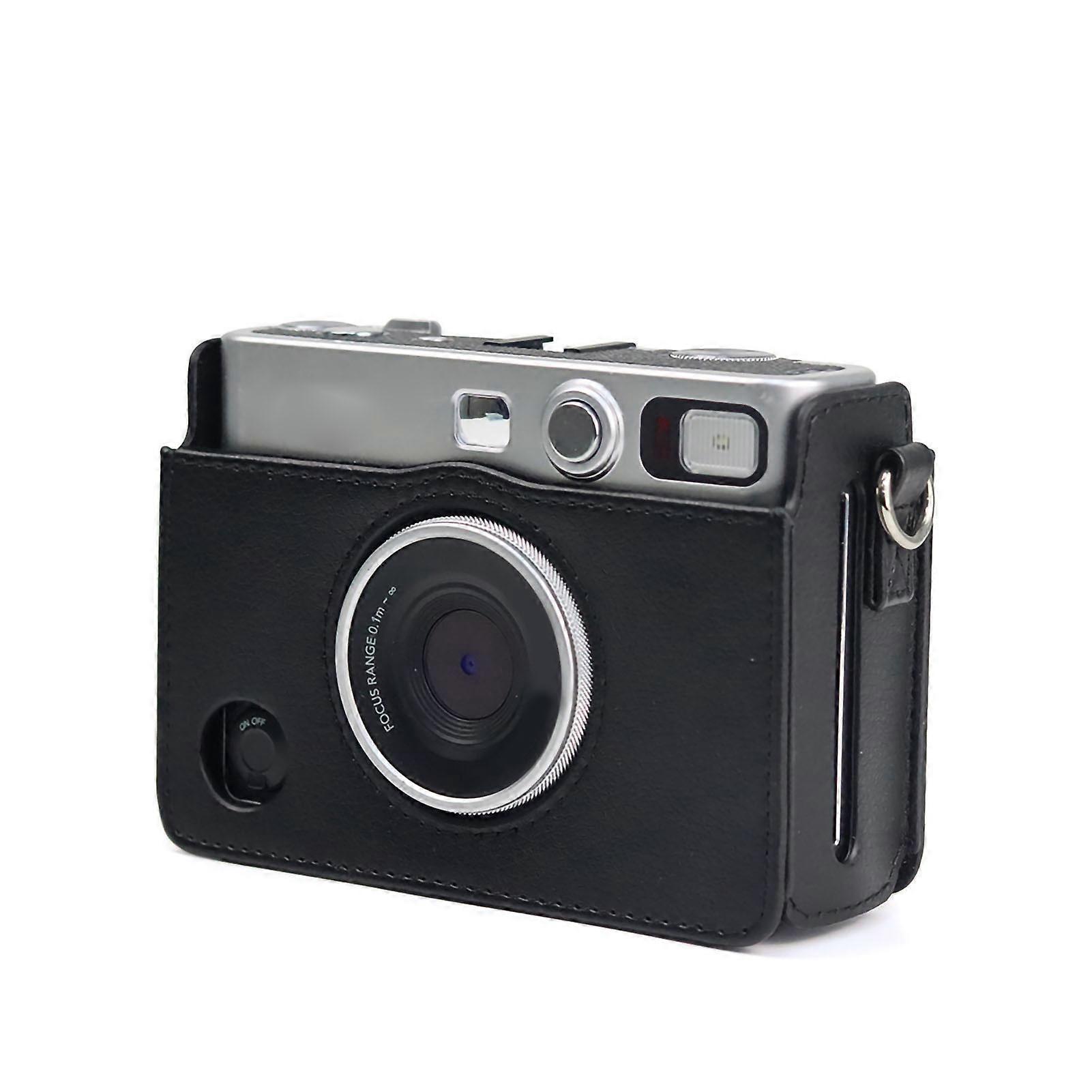 Retro PU Leather Camera Bag Digital Camera Case Photography Leather Case for Instax Mini