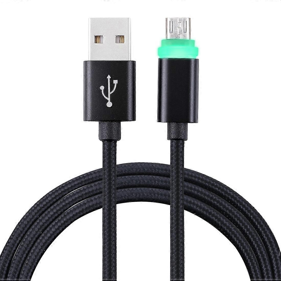 1m Woven Style Micro USB to USB 2.0 Data Sync Cable