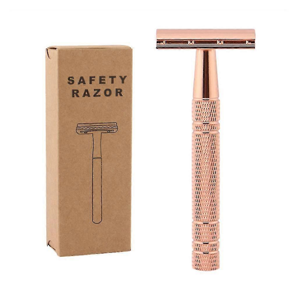 Sécurité portable classique à double bord pour ensemble de rasoir avec lames de recharge 10pcs pour M