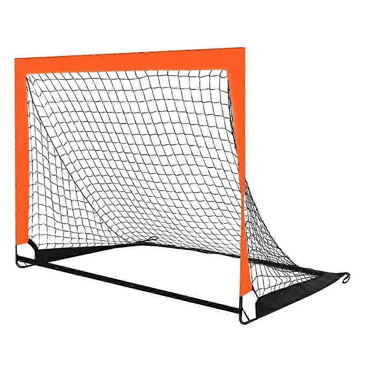 Portable Children's Soccer Goal, Soccer Training Net Frame, Movable Foldable Soccer Game Door Frame, Up Soccer Goal