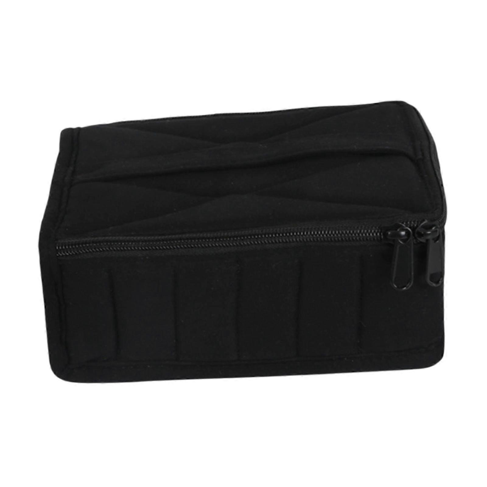 Essential Oil Case 30 Compartments Cotton Large Capacity Shockproof with Smooth