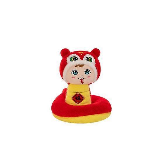 Snake Mascot Toy 2025 Year of The Snake Lunar New Year Snake Doll for Spring
