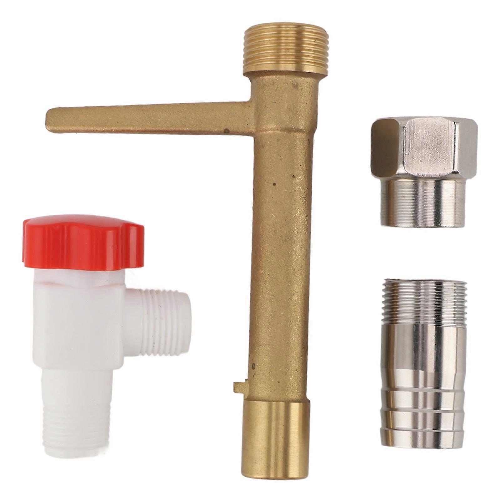 G3/4 Brass Quick Connect Hose Connector Garden Hose Tap Watering Wrench for Garden Hose and Underground Irrigation