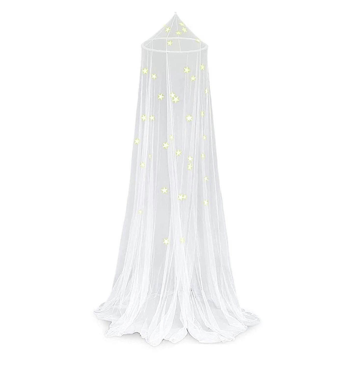 Mosquito Net ldren's Bed Glowing Stars Without Drilling Large Fly Net Bed Anti-insect Protection Double Bed For Travel And e Canopy Mosquito Net