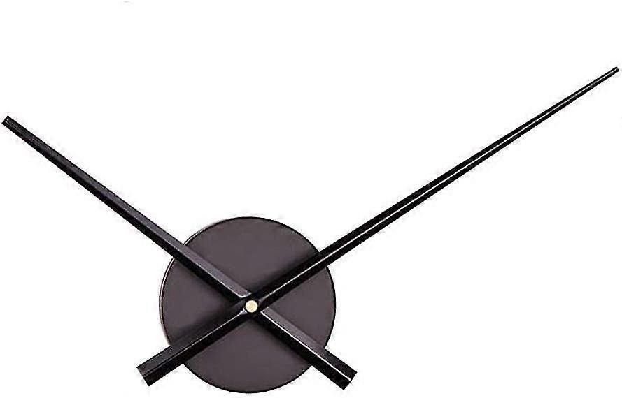 Diy Clock Hands Wall Clocks 3d Quartz Clock Mechanism Accessories (black Without Battery)