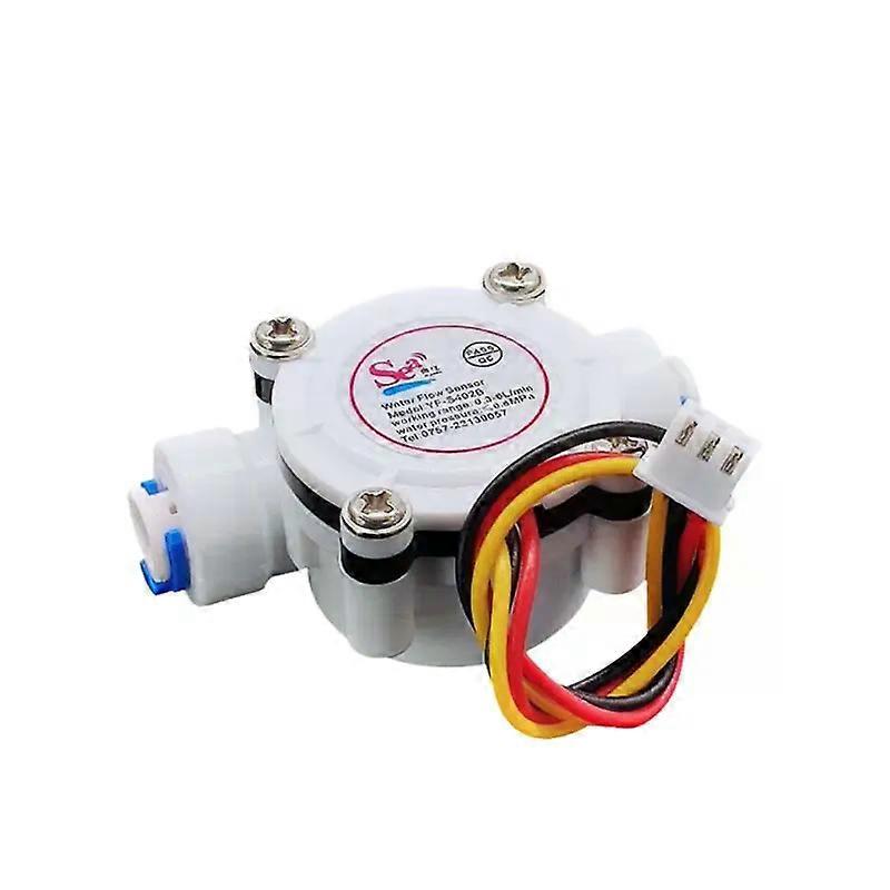 DN6 G 1/4 PE Water Meter Flow Sensor Counter05-6L/min High Precision Indicator Dispenser Flowmeter for Water Dispenser