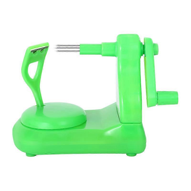 hand-cranked peeler with suction base, dishwasher safe