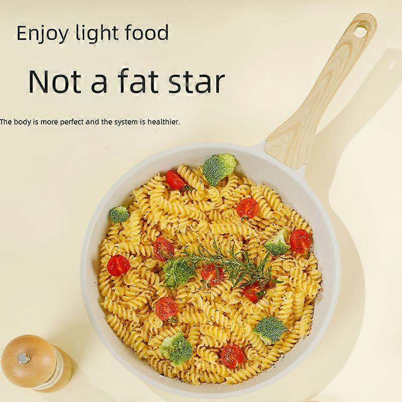 Stone Pan Non-Stick Pan Household Breakfast Pan Induction Cooker Gas Stove Frying Steak Pancake Non-Stick Frying Pan Small