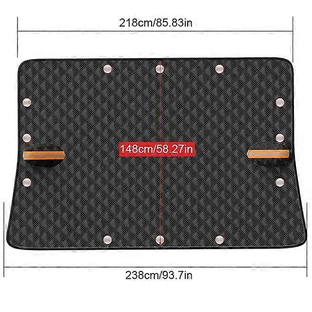 غطاء ثلجي للسيارة ، زجاج أمامي ، غطاء ثلجي ، مظلة ، غطاء ثلجي ، حماية من الصقيع ، مضاد للتجمد ، زجاج أمامي شتوي ، ملابس سيارة