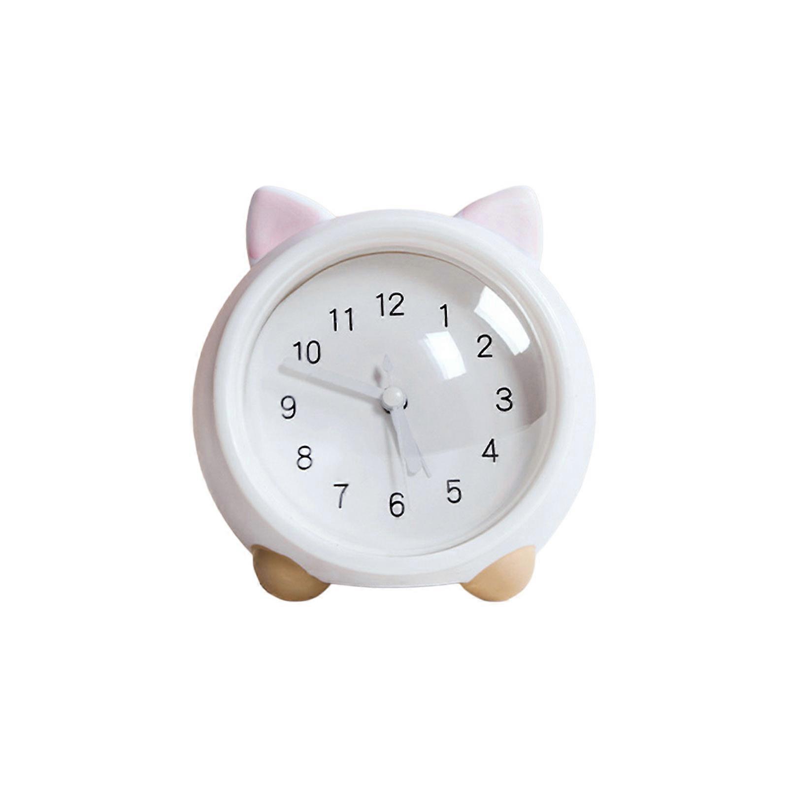 1PC Cartoon Animal Clock with LED Lamp Battery Operated 3-in-1 Desk Clock Mini Multifunctional Night Light Piggy Banks