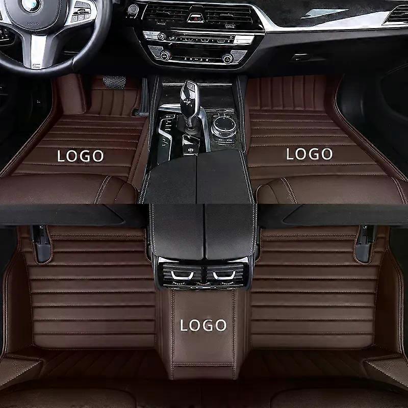 מחצלות רצפה לרכב 3D פסים גדולים בהתאמה אישית עבור מרצדס בנץ E Class W211 W212 W213 2019-2023 אביזרי פנים לרכב