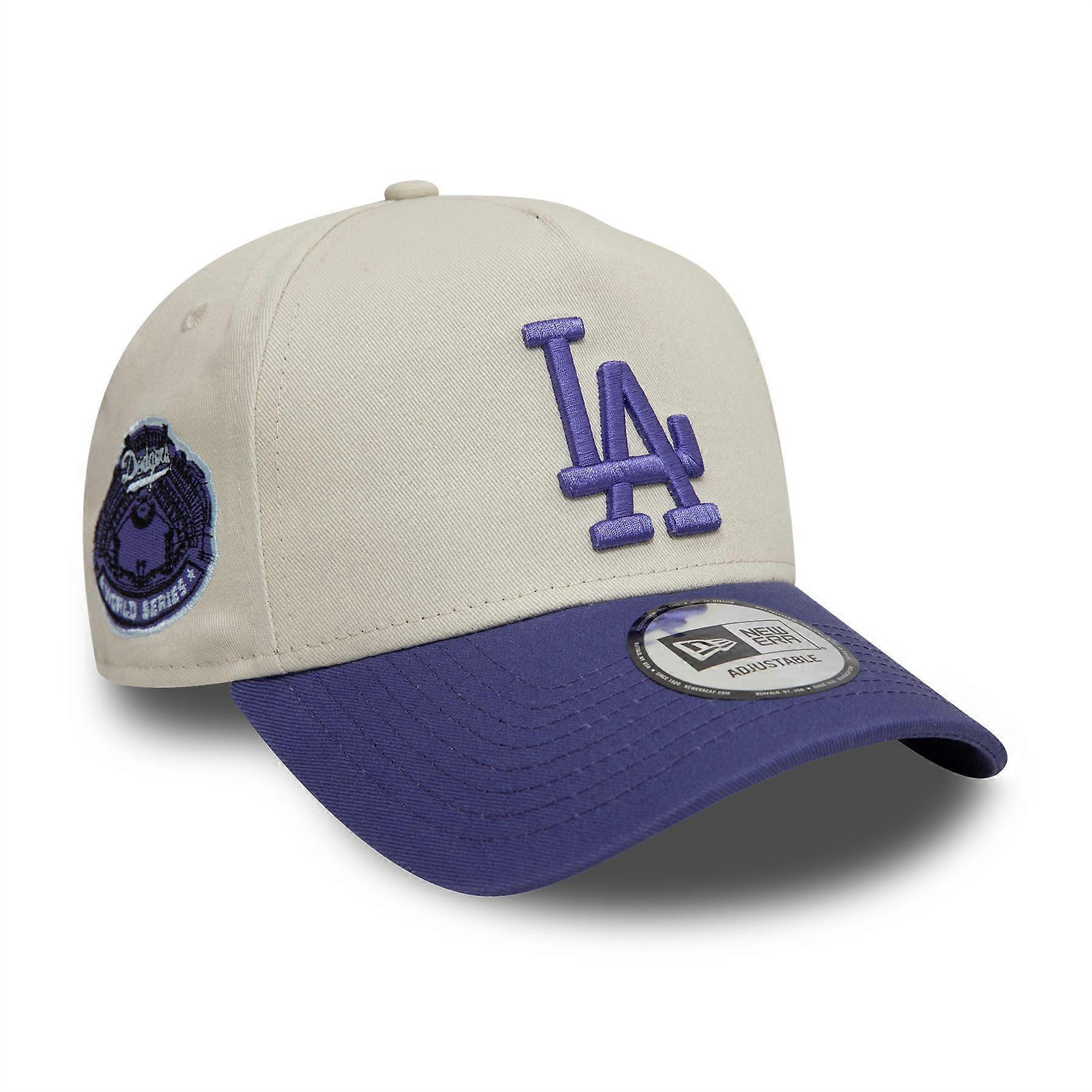 LA Dodgers World Series Patch 9Forty A-Frame Adjustable Cap