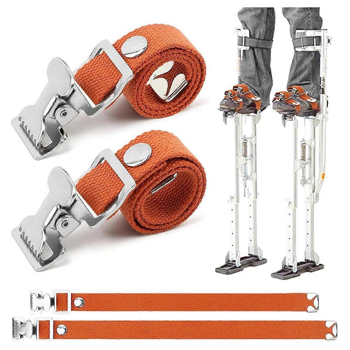 Drywall Tilt Straps,Adjustable Leg Straps Drywall Foot Straps Kit,Nylon Leg Retention Straps Replacement Part for Tilt,A