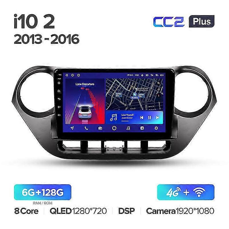 Cc2l Cc2 Plus For Hyundai I10 2 2013 - 2016 Car Radio Multimedia Video Player Navigation Gps Android No 2din 2 Din Dvd
