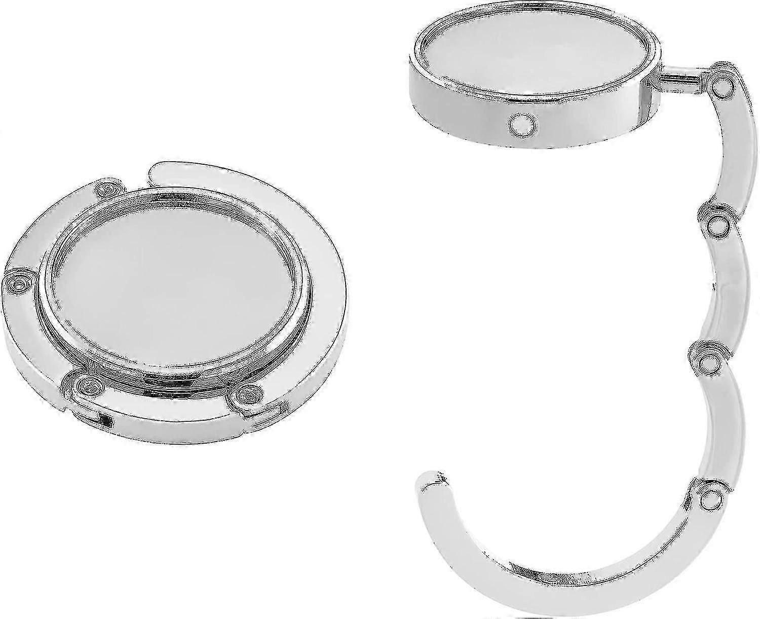 2x Purse Hook - Foldable Metal Bag Hanger - Bag Holder For Table Or Desk - Hanging Purse And Small Objects