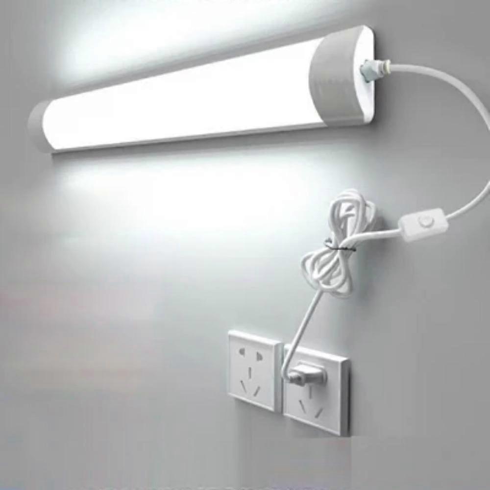 LED Long Strip Wall Lamp Household Dormitory Wall Lights Energy-saving Eye Protection LED Lamps Direct Plug-in Fluorescent Light