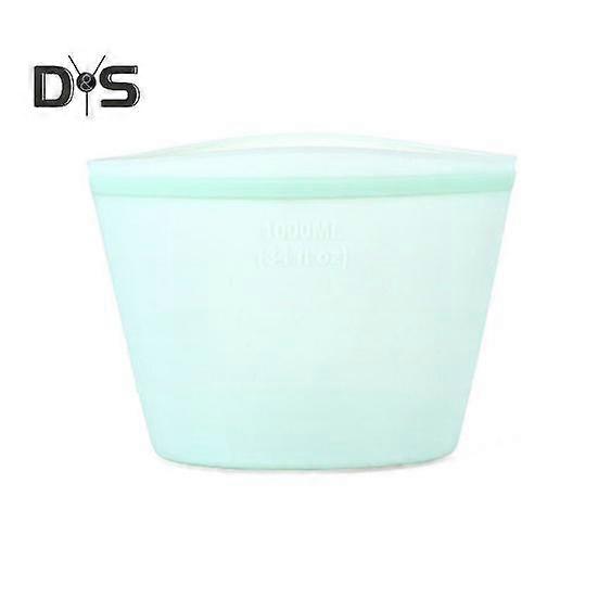 Silicone Food Storage Bag BPA Free Heat-Resistant Stand-Up Design Microwave Oven Safe Reusable Freezer Bag Silicone Container