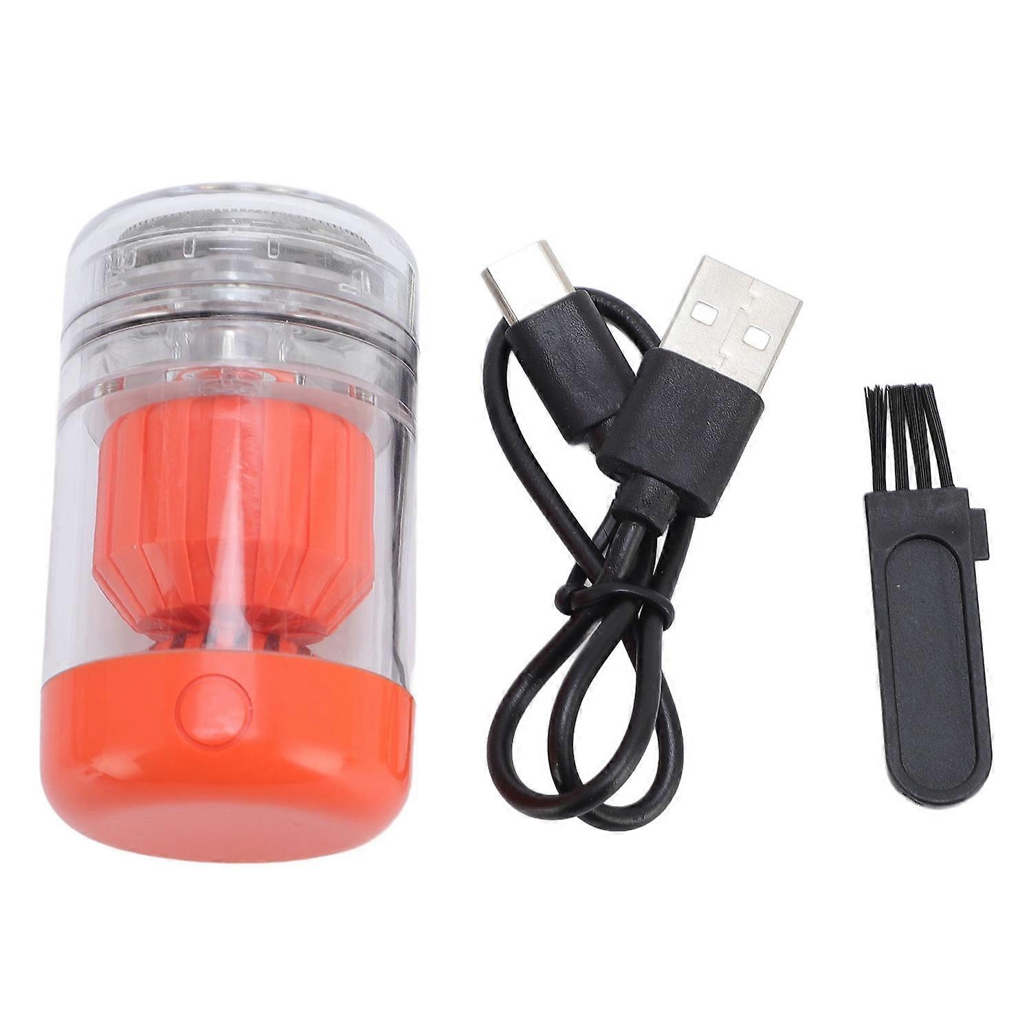 Mini Electric Trimmer for Men Fast Charging Transparent Body Ambient Lighting Pocket Size Electric T