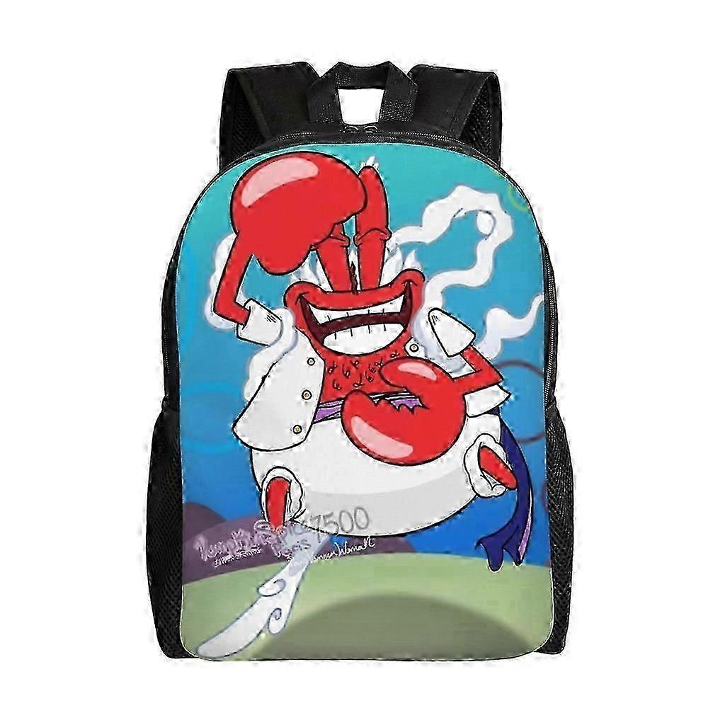 c1548 يوجين هارولد كرابس حقيبة مدرسية حقيبة ظهر كرتونية أزياء للأولاد حقيبة طالب حقيبة مدرسية حقيبة ظهر سفر jjn1548