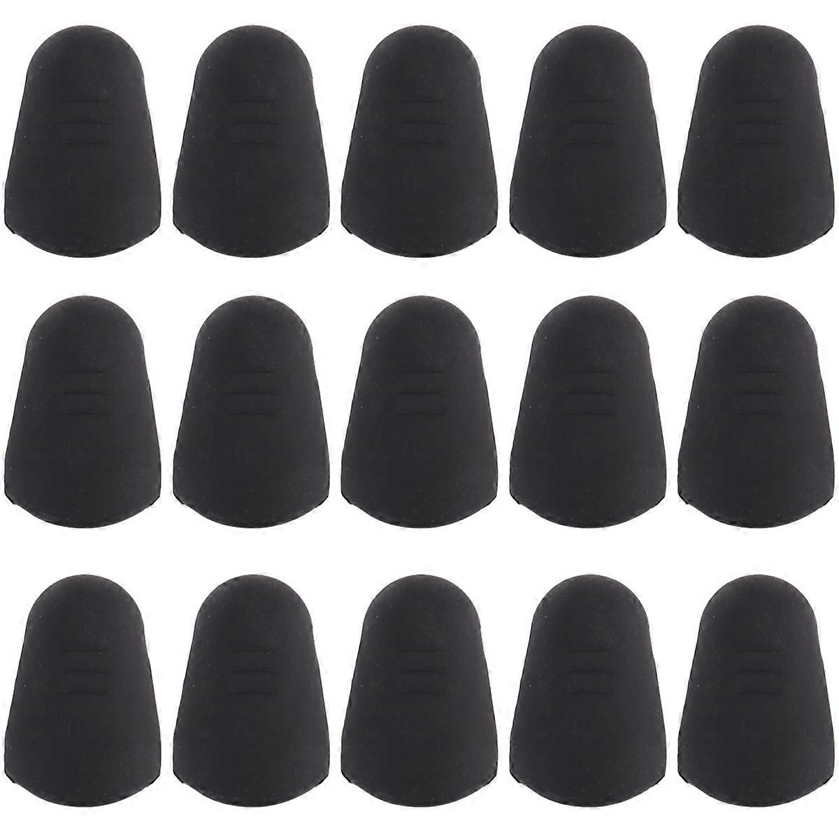 Lot de 15 embouts en caoutchouc pour flûte, clarinette, saxophone, saxophone