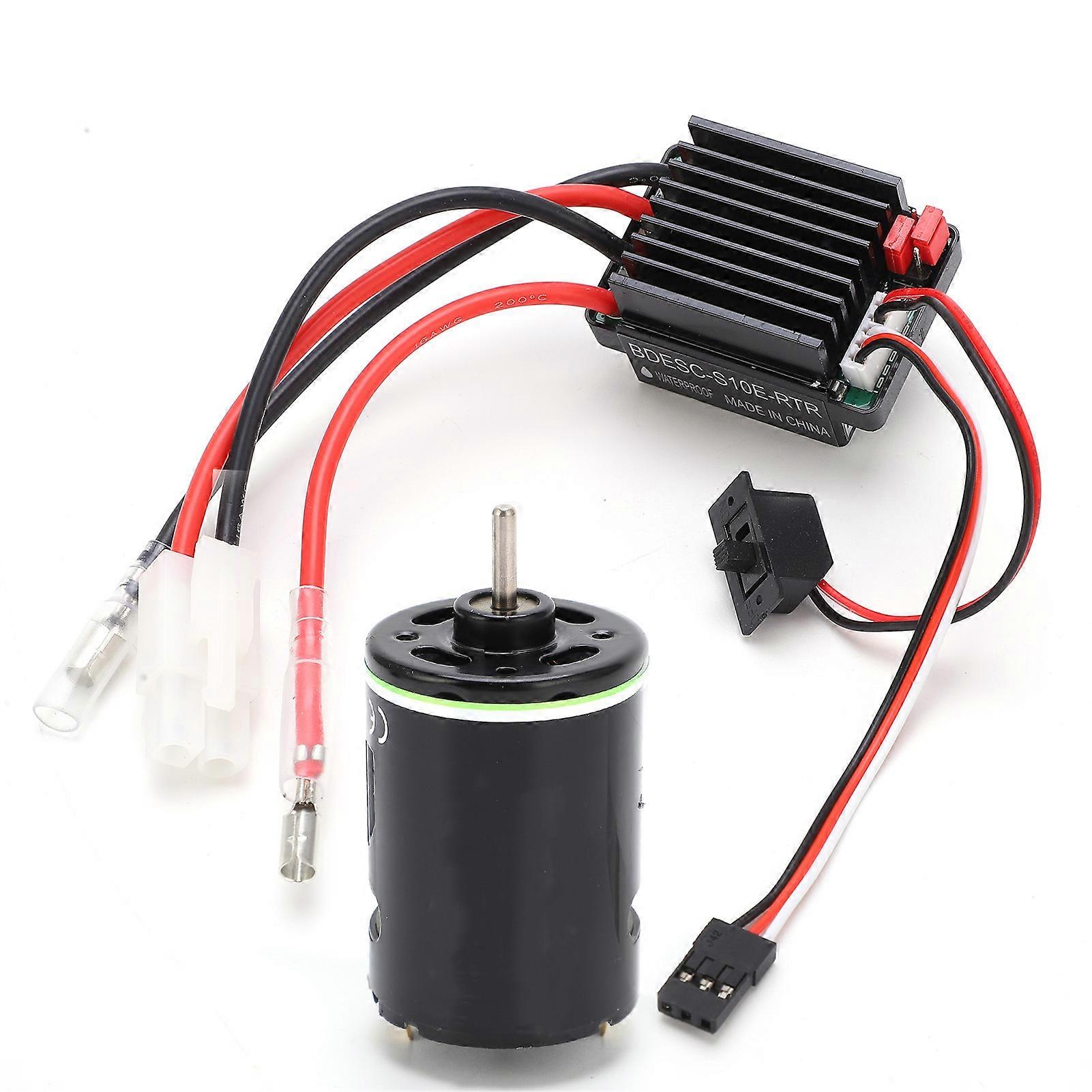 High Torque 540 Brushed Motor 320A ESC Combo Set for Axial SCX10 / TRX4 D90 / Redcat / GEN8 RC Crawler