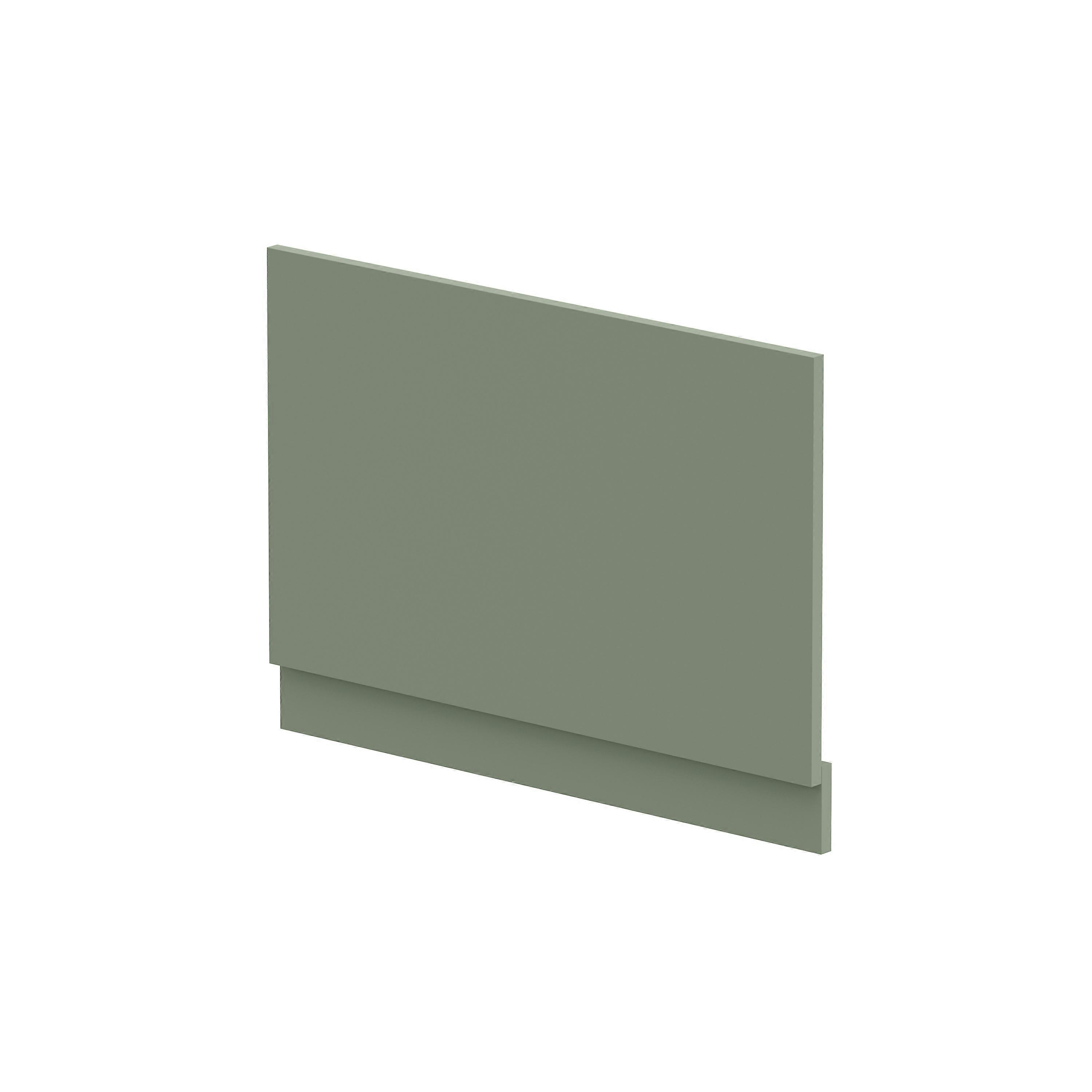800mm Bath MDF End Panel & Plinth - Satin Green