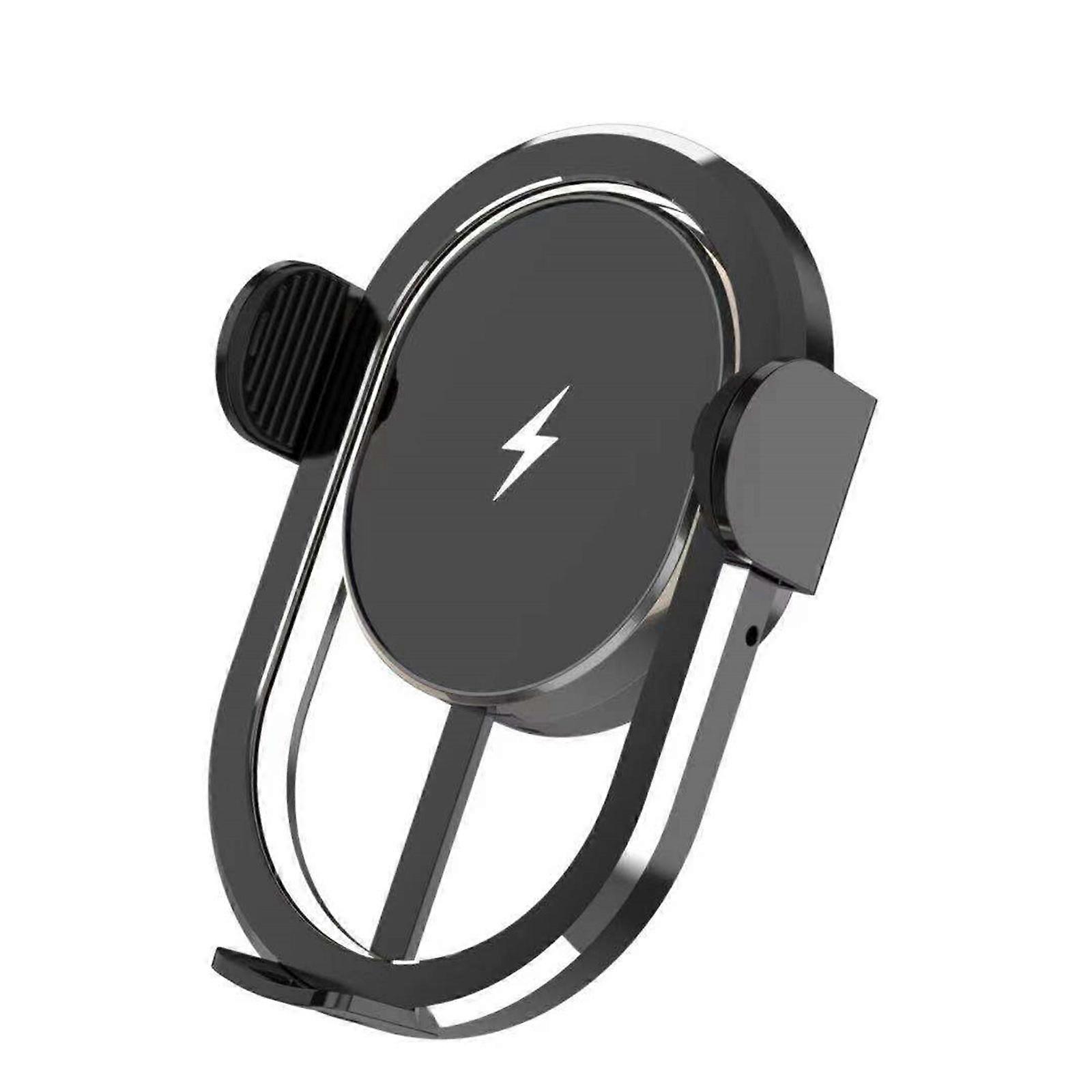 Magnetic Phone Car Mount, Quick Charging Port for Air Vent Adjustable 360 Degree Rotation Handfree Navigation and Calls Transparent