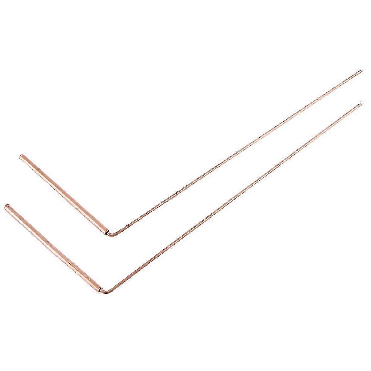 Copper Dowsing Rod Pure Copper 2PCS Divining Rods - for Divining Water, Treasure(A)