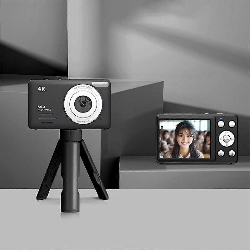 S7 Digital Camera 2.88-inch HD Display 18x Digital Zoom Camera LED Fill Light Type-C Interface 800mAh Battery Video Camera