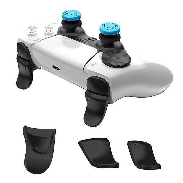 HONSON PS5309 Compatible For Sony PS5 / PS5 Slim Game Controller L2 R2 Button Extension Joystick Grip Riser Cap