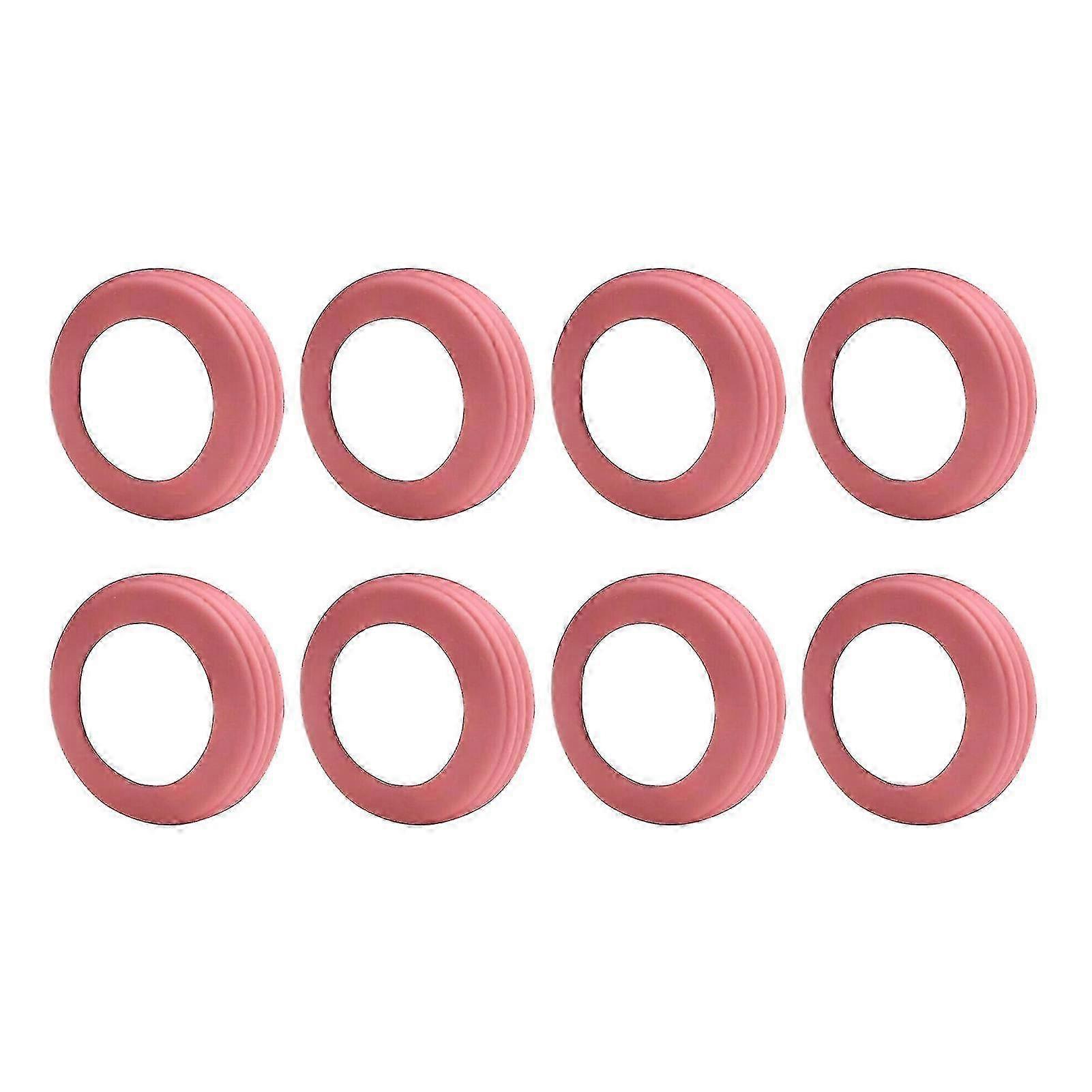 8Pcs Colorful Silicone Suitcase Wheels Protector for Sound Reduction & Shock Absorption, Anti-Scratch