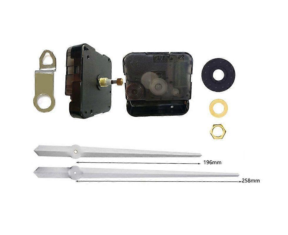 DIY Quartz Clock Movement with Metal Pendulum - Compact, Reliable Torque for Custom Timepieces