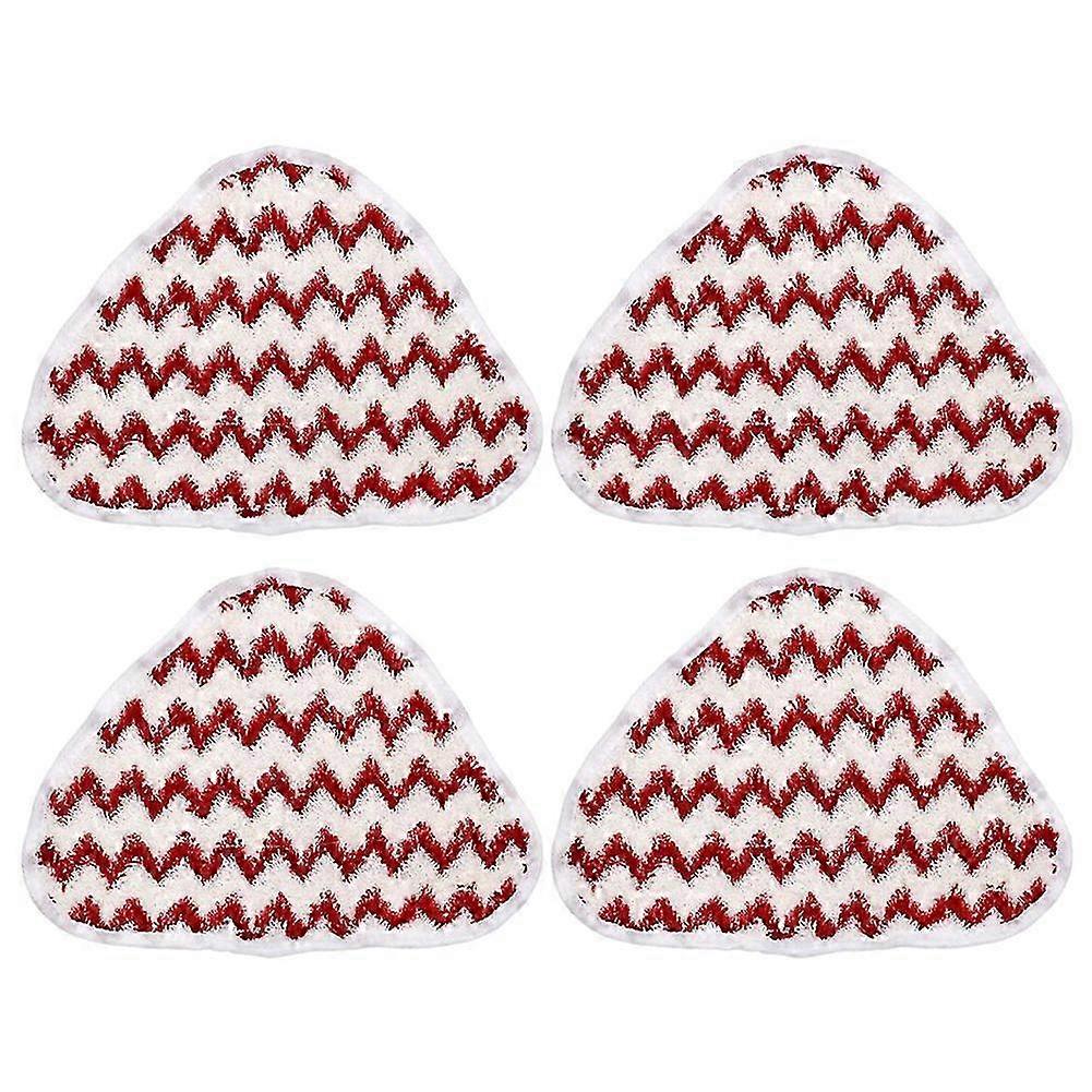 4Pcs Microfiber Mop Pads Replacement Covers for Vileda OCedar Steam Cleaner Mop Accessories