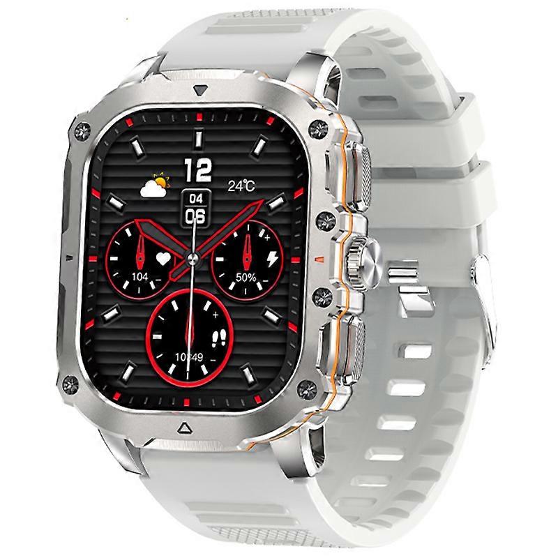 Smartwatch with Sports, Outdoor Use, Bluetooth Calling, Heart Rate, Blood Oxygen, Sleep Monitoring(Grey)