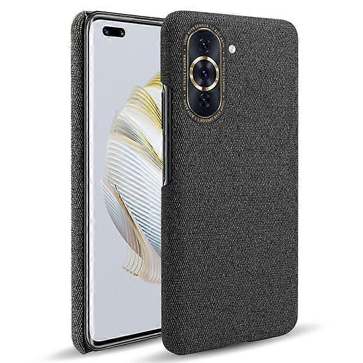Compatible For Huawei nova 10 Pro 4G Solid Color Phone Case Scratch-resistant Cloth Texture Protective Cover