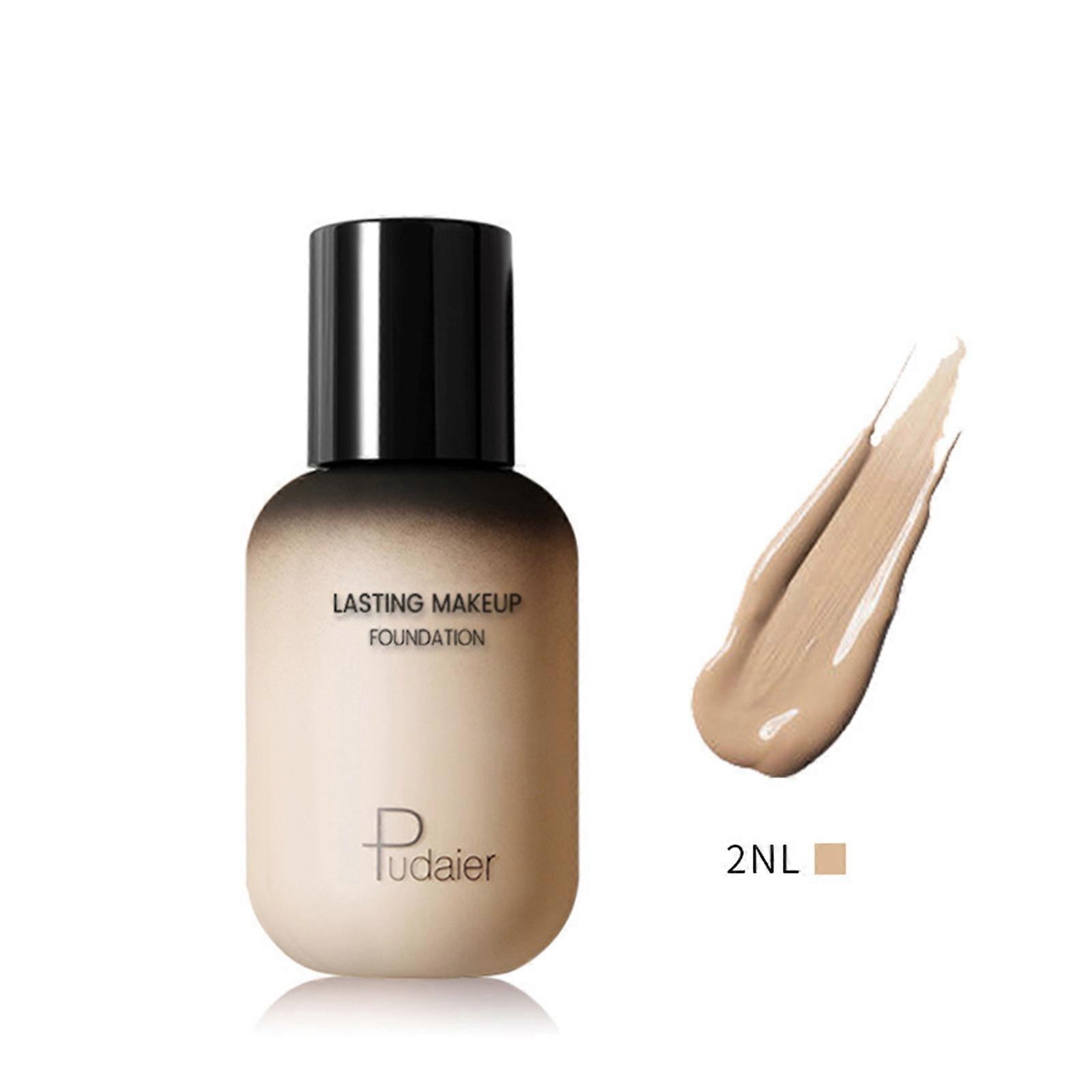 Liquid Makeup Foundation Full Coverage Skin Primer Makeup Base Solution Long Lasting Base Moisturizing Natural Formula 2NL