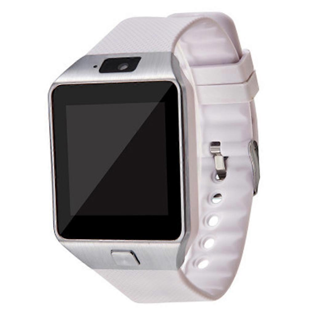 Adults Smartwatch Multifunctional Watch with Video Recording Support Sleep Monitor Sedentary Reminder for Touch Screen W White