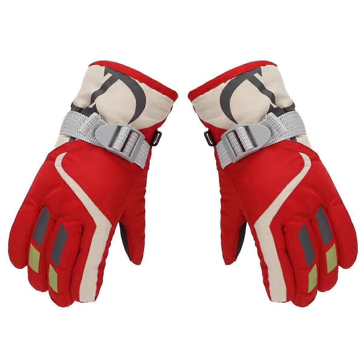 Vinterhandskar för barn, snövindtäta vantar för utomhussporter