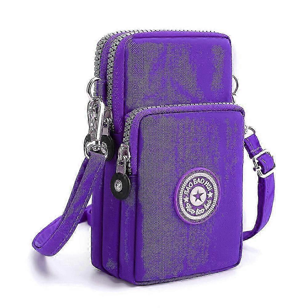 17cm Phone Wallet with Adjustable Strap - Unisex Design