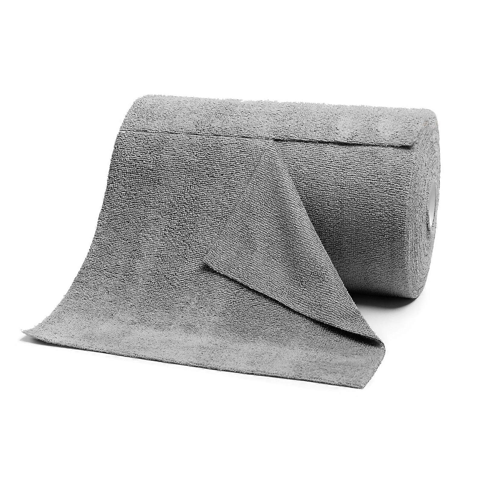 50 Pack Washable Cleaning Towel Rolls, Absorbent Dishcloths