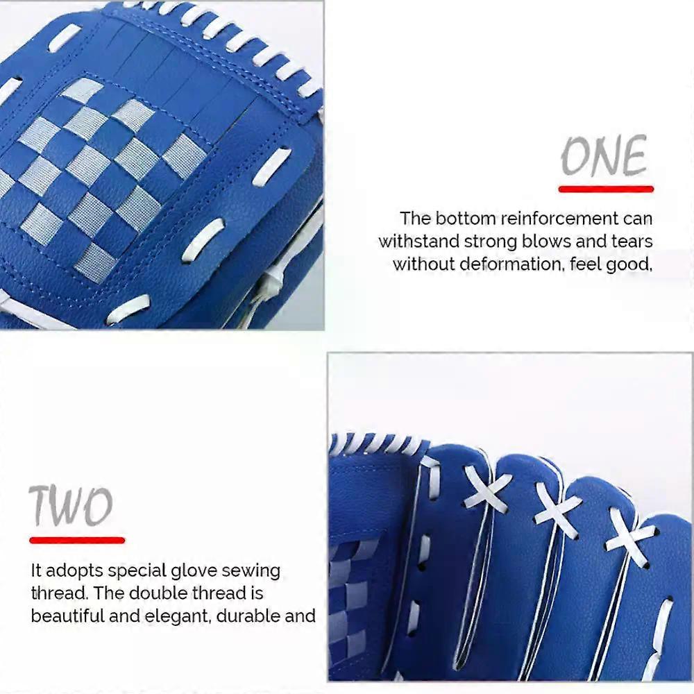 Esportes ao ar livre Luva de beisebol Equipamento de prática de softbol 9,5 / 10,5 / 11,5 / 12,5 polegadas