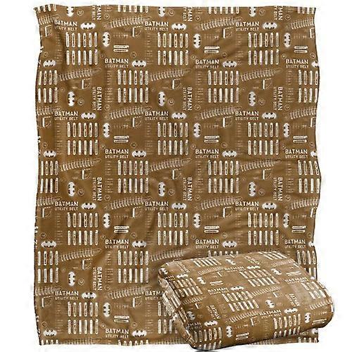 Batman Utility Belt Schematic Blanket