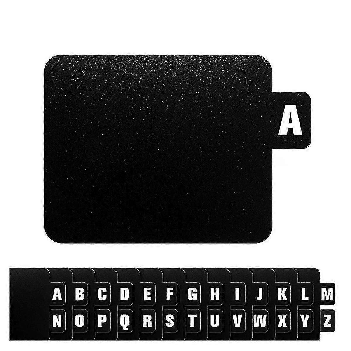 26個ビニールレコードディバイダーDVDアルファベットディバイダーAZアルファベットディバイダーアルファベット付きビニールレコードオーガナイザー