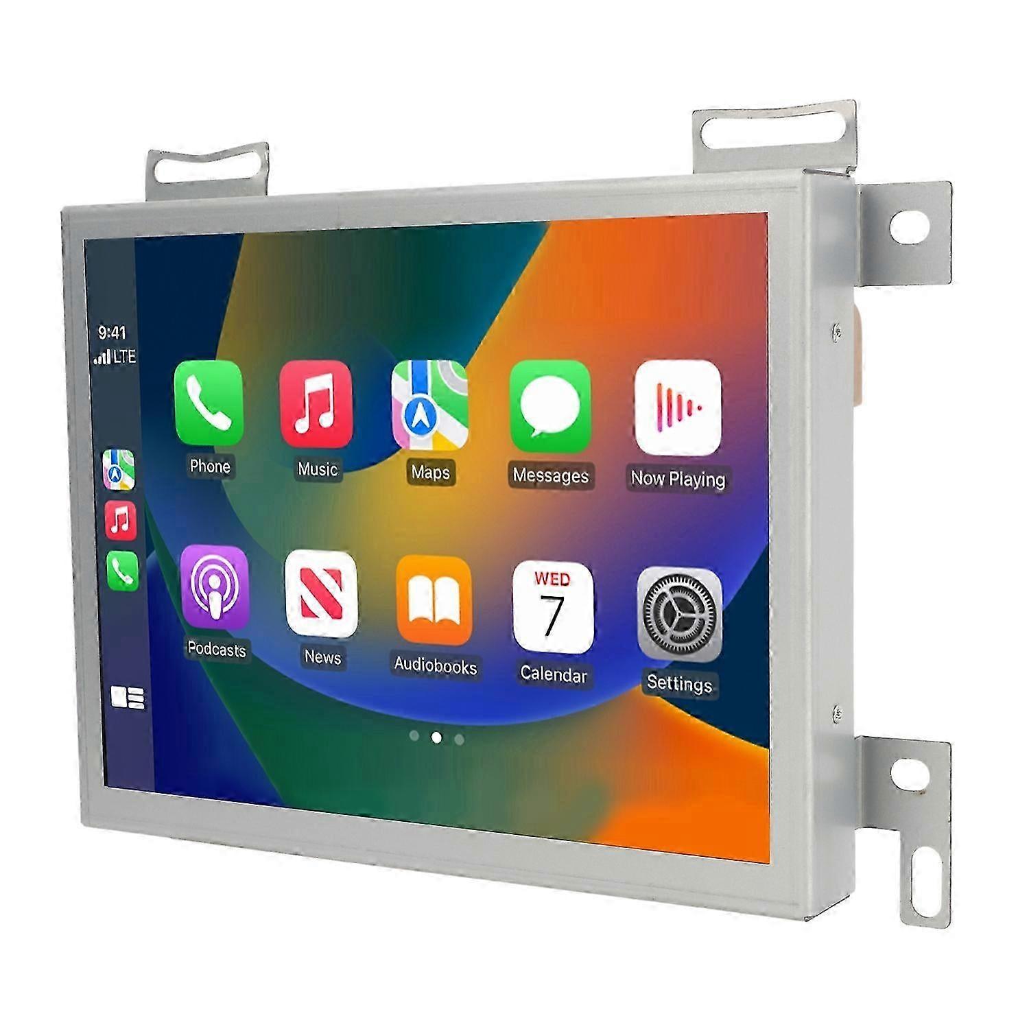 Car Multimedia Player 8.8in Touch Screen Radio Gps Navigation Wireless Carplay Replacement For Dodge