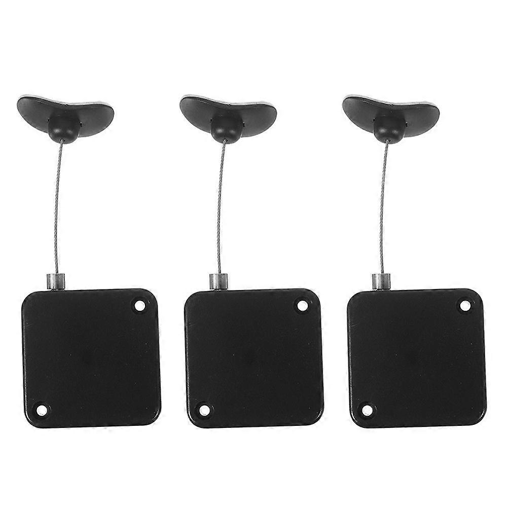 1 Set Of Remote Control Tether Lock Automatic Telescopic Security Cable Anti-Lost Retractable Cable Locks Security Tether Remote Tether